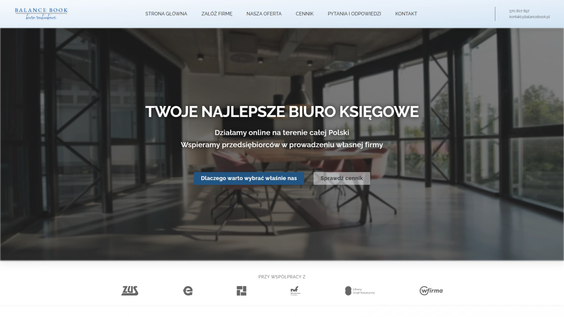 Photo of website content