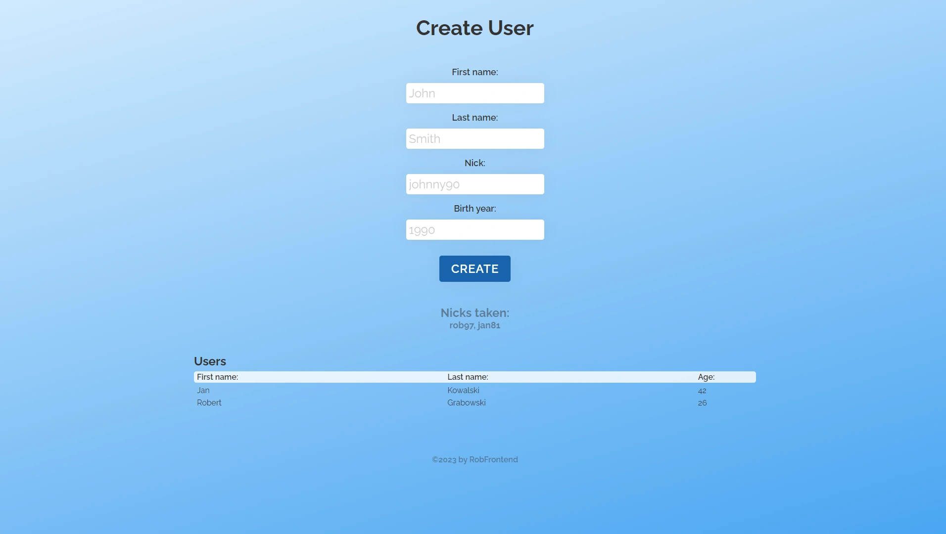 Photo of website content